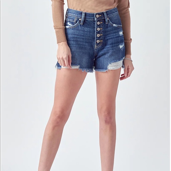 Kancan Jean shorts. - Picture 2 of 3
